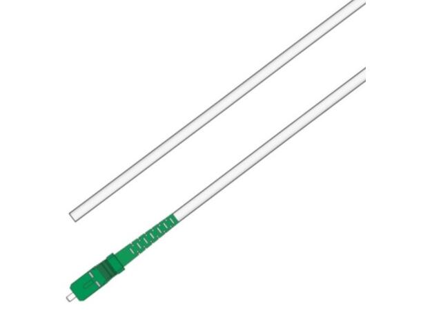 Pigtail 1F SC/APC 30 m 9/OS2 G.657.A2 ø4.5 mm white 