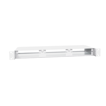F-CHASSIS-1U3-LGX2 Fiberworks AS  Fiberworks 19&quot;  1U LGX2 chassis for 3 moduler, &#229;pen foran og bak.