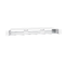 F-CHASSIS-1U3-LGX2 Fiberworks AS  Fiberworks 19"  1U LGX2 chassis for 3 moduler, åpen foran og bak.