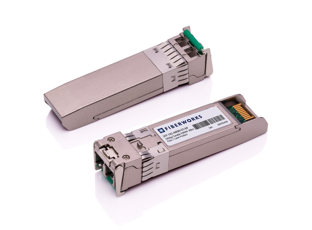 SFP+, 1.2-11.3G, 80km, Auto-Tunable DWDM 50GHz ITU, 23dB, I-temp, Tellabs