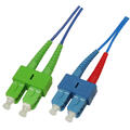 Patch SM DPX SC/APC-SC/UPC 10 m 9/OS2 G.657.A2 2x &#248;2mm Blue