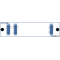 F-DOADM-2DC-MLU-3738 Fiberworks AS  Fiberworks 2 ch. DWDM OADM w/mon.ports C37 & C38, "drop and continue", LC