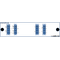 F-DOADM-4DC-MLU-4952 Fiberworks AS  Fiberworks 4 ch. DWDM OADM w/mon.ports C49 - C52, "drop and continue", LC
