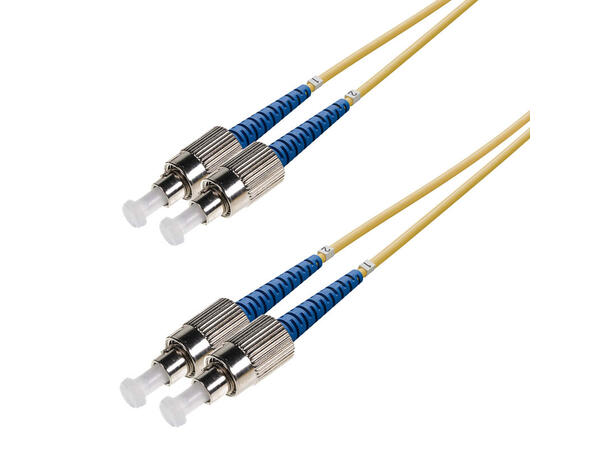 Patch SM DPX FC/UPC-FC/UPC xx m 9/OS2 G.657.A2 2x ø2mm Yellow 