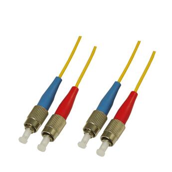 P-SM9-D3Y-FCU-FCU-xx Fiberworks AS  Patch SM DPX FC/UPC-FC/UPC xx m 9/OS2 G.657.A2 2x &#248;2mm Yellow