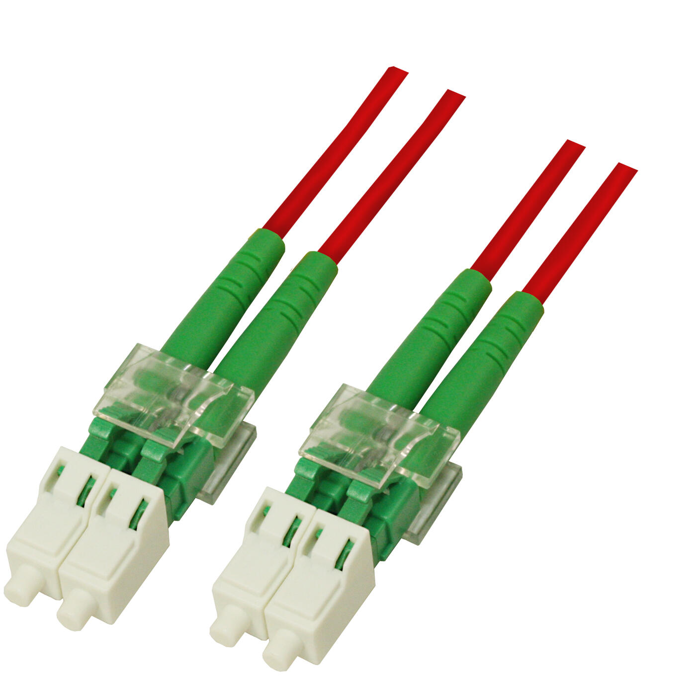 P-SM9-D2R-LCA-LCA-xx Fiberworks AS  Patch SM DPX LC/APC-LC/APC xx m 9/OS2 G.657.A2 2x &#248;2mm Red