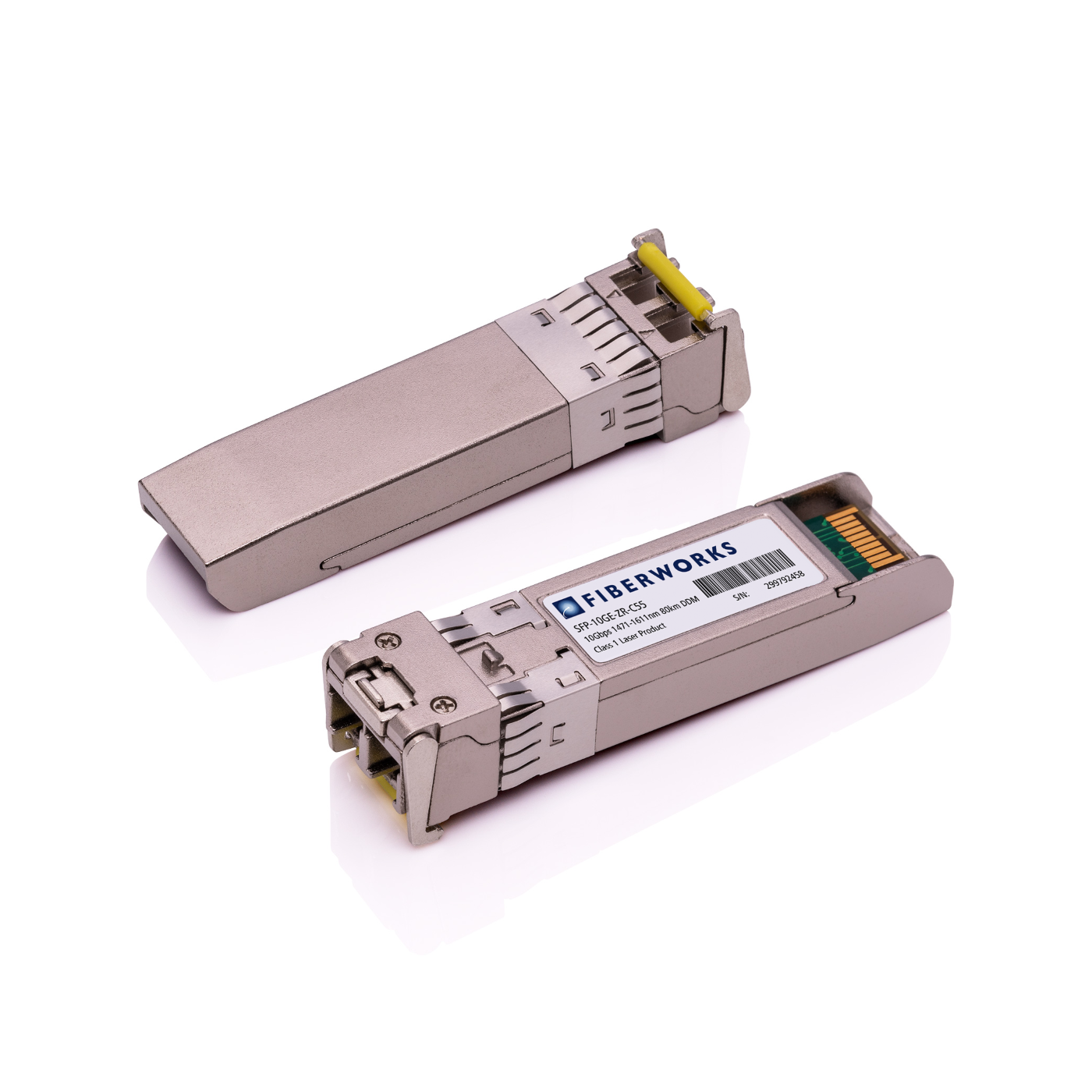 SFP-10GE-ZR-C55-D Fiberworks AS  SFP+, 10GBase-LR, DDM, 80km CWDM 1551nm, 25dB, SM, Dell