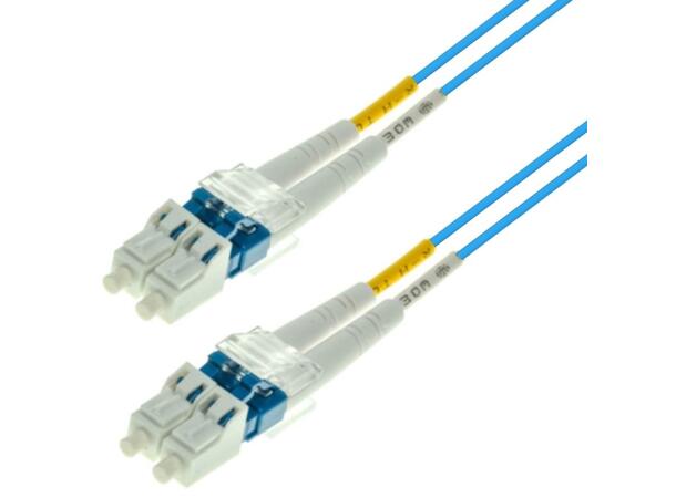 Snor SM DPX LC/UPC-LC/UPC xx m 9/OS2 G.657.A2 2x ø2mm Blå 