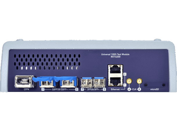VeEX RXT-6200 100G CFP4, 2xQSFP28 RXT-1200+ Platform, Ethernet