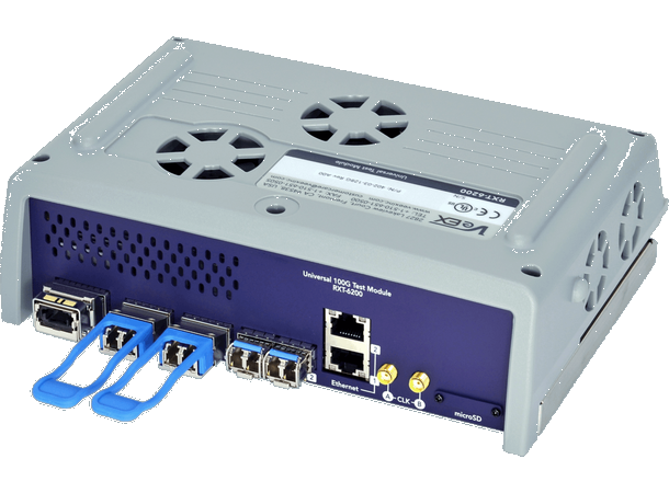 VeEX RXT-6200 100G CFP4, 2xQSFP28 RXT-1200+ Platform, Ethernet