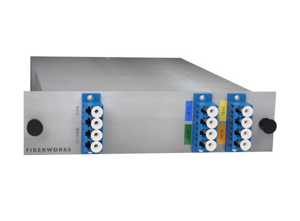 Fiberworks 4+1 ch. CWDM Mux+Demux, LGX2 C51-C57 + 1310nm/CWDM upgrade 