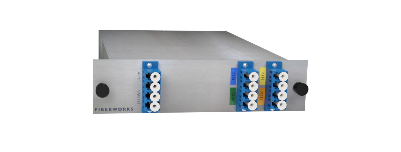 F-CMUX-4+1-5157-LGX2 Fiberworks AS  Fiberworks 4+1 ch. CWDM Mux+Demux, LGX2 C51-C57 + 1310nm/CWDM upgrade