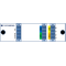F-CMUX-4+1-5157-LGX2 Fiberworks AS  Fiberworks 4+1 ch. CWDM Mux+Demux, LGX2 C51-C57 + 1310nm/CWDM upgrade