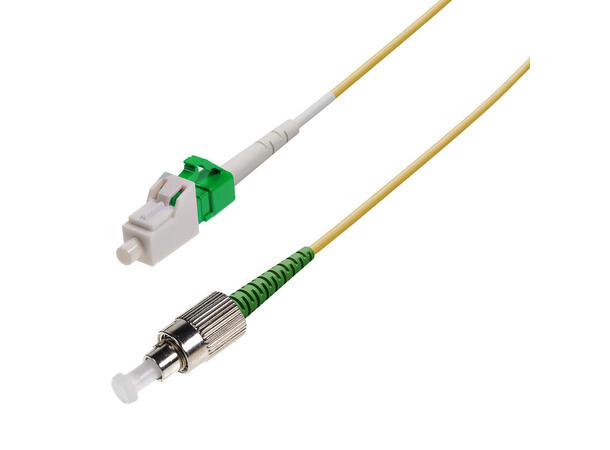 Patch SM SPX FC/APCR-LC/APC 20 m 9/OS2 G.657.A2 ø2mm Gul 