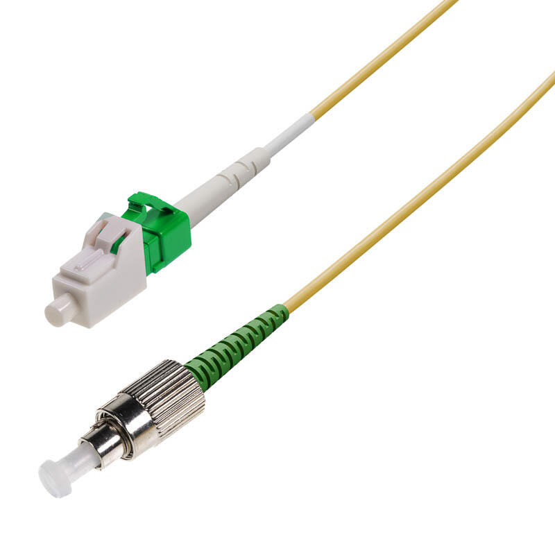 P-SM9-S2Y-FCA-LCA-20 Fiberworks AS  Patch SM SPX FC/APCR-LC/APC 20 m 9/OS2 G.657.A2 ø2mm Gul