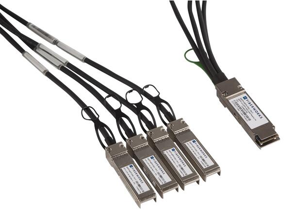 QSFP28 to 4 SFP28 Twinax cable (DAC) 100GBASE-CR4, Passive, 3 meter, Arista