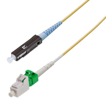 P-SM9-S2Y-MUU-LCA-05 Fiberworks AS  Patch SM SPX MU/UPC-LC/APC  5 m 9/OS2 G.657.A2 ø2mm Yellow