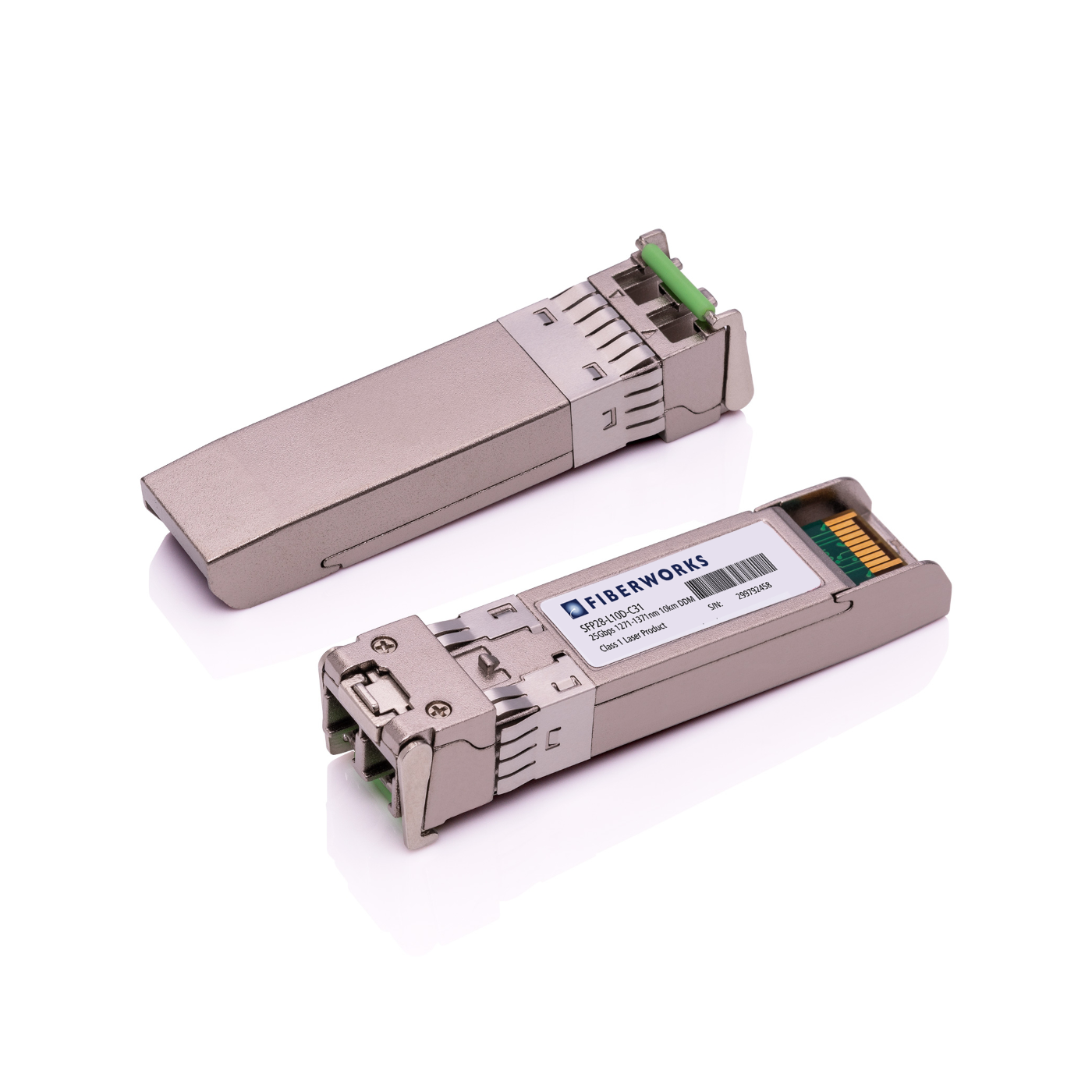 SFP28-L10D-C31-C Fiberworks AS  SFP28, 25GBASE-LR, DDM, 10km CWDM 1311nm, 8dB, SM, Cisco