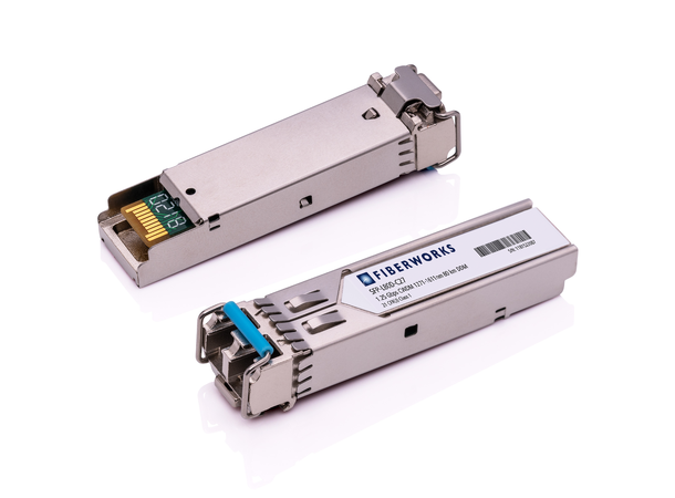 SFP, 1.25 Gbps GigE, DDM, 80km CWDM 1271 nm, 24dB, SM/MM, Intel 