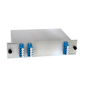 F-DOADM-2DC-MLU-5152 Fiberworks AS  Fiberworks 2 ch. DWDM OADM w/mon.ports C51 &amp; C52, "drop and continue", LC