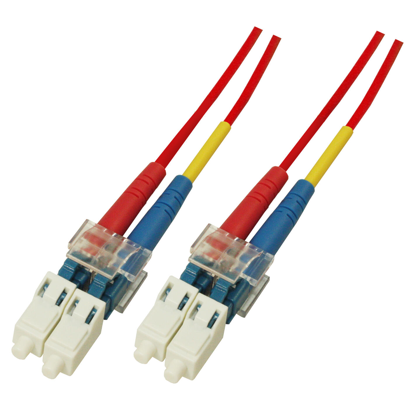 P-SM9-D2R-LCU-LCU-xx Fiberworks AS  Patch SM DPX LC/UPC-LC/UPC xx m 9/OS2 G.657.A2 2x &#248;2mm Yellow