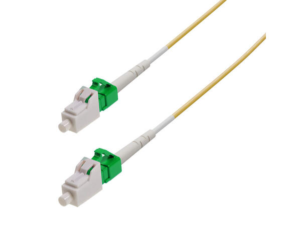 Patch SM SPX LC/APC-LC/APC  0.25 m 9/OS2 G.657.A2 ø2mm Yellow 