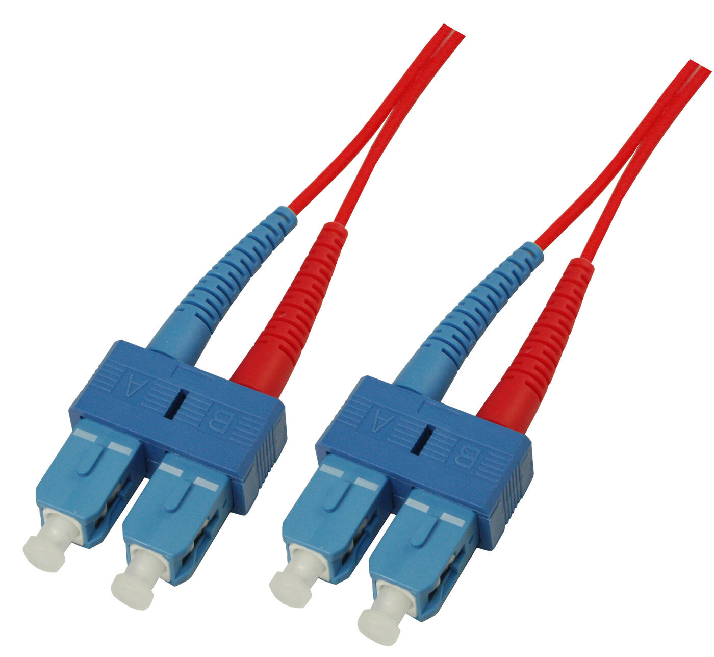 P-SM9-D2R-SCU-SCU-xx Fiberworks AS  Patch SM DPX SC/UPC-SC/UPC xx m 9/OS2 G.657.A2 2x &#248;2mm Red