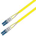 Patch SM DPX Flat LC/UPC-LC/UPC 1 m 9/OS2 G.657.A1 3x5mm Ruggedized Yellow