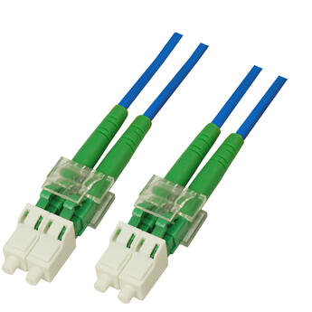 P-SM9-D2B-LCA-LCA-xx Fiberworks AS  Patch SM DPX LC/APC-LC/APC xx m 9/OS2 G.657.A2 2x &#248;2mm Blue