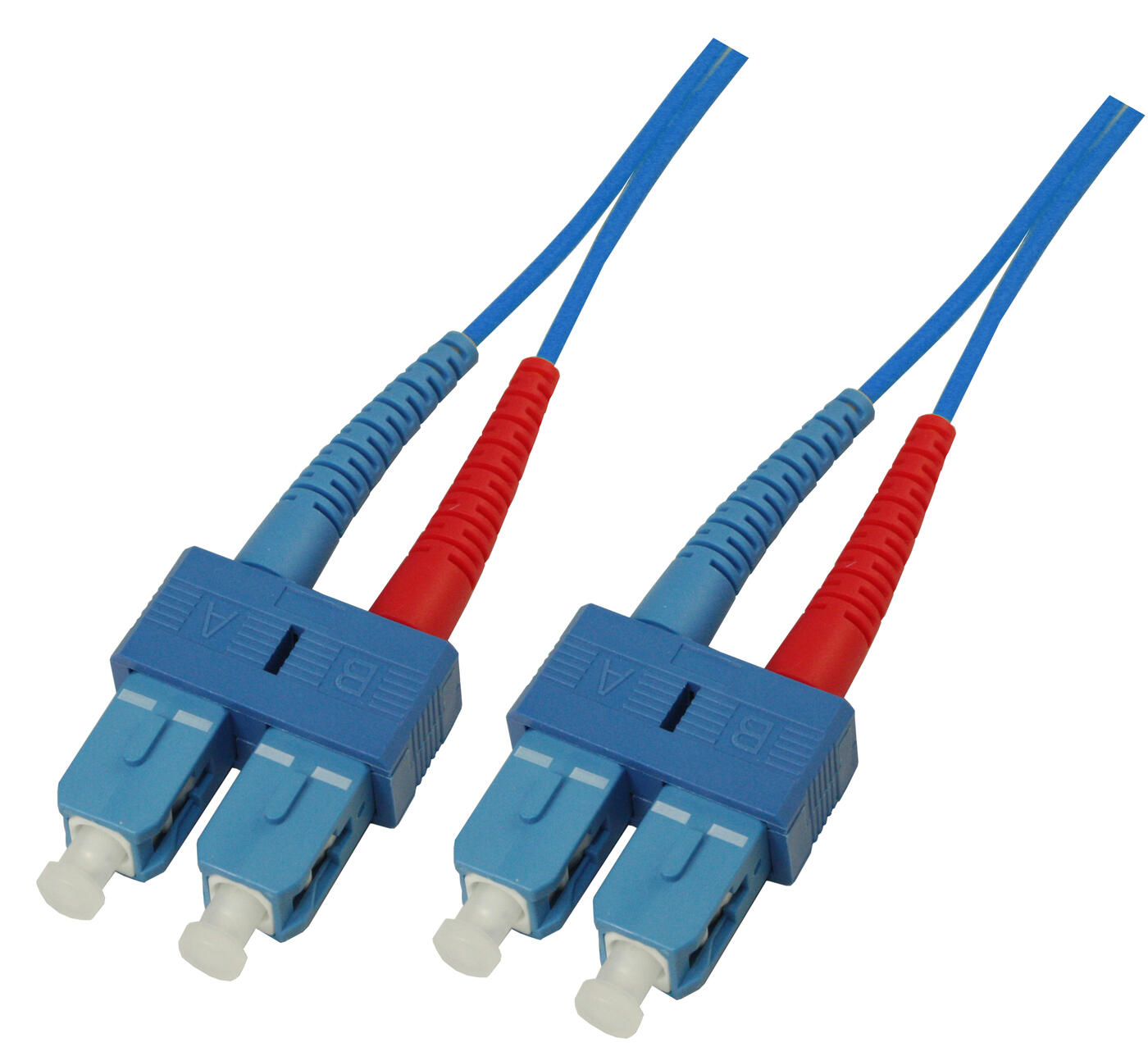 P-SM9-D2B-SCU-SCU-xx Fiberworks AS  Patch SM DPX SC/UPC-SC/UPC xx m 9/OS2 G.657.A2 2x &#248;2mm Blue