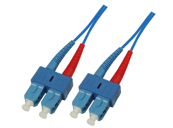 Patch SM DPX SC/UPC-SC/UPC xx m 9/OS2 G.657.A2 2x ø2mm Blue 