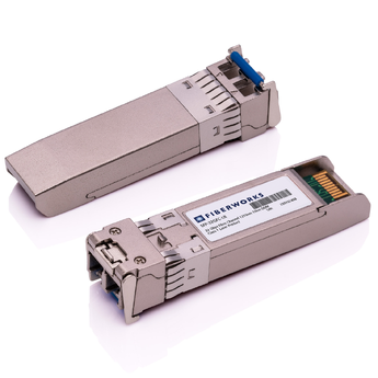SFP-32GFC-LR Fiberworks AS  SFP28, 32G/16G Fibre Channel, 10km 1310nm, 5.5dB, DDM, SM