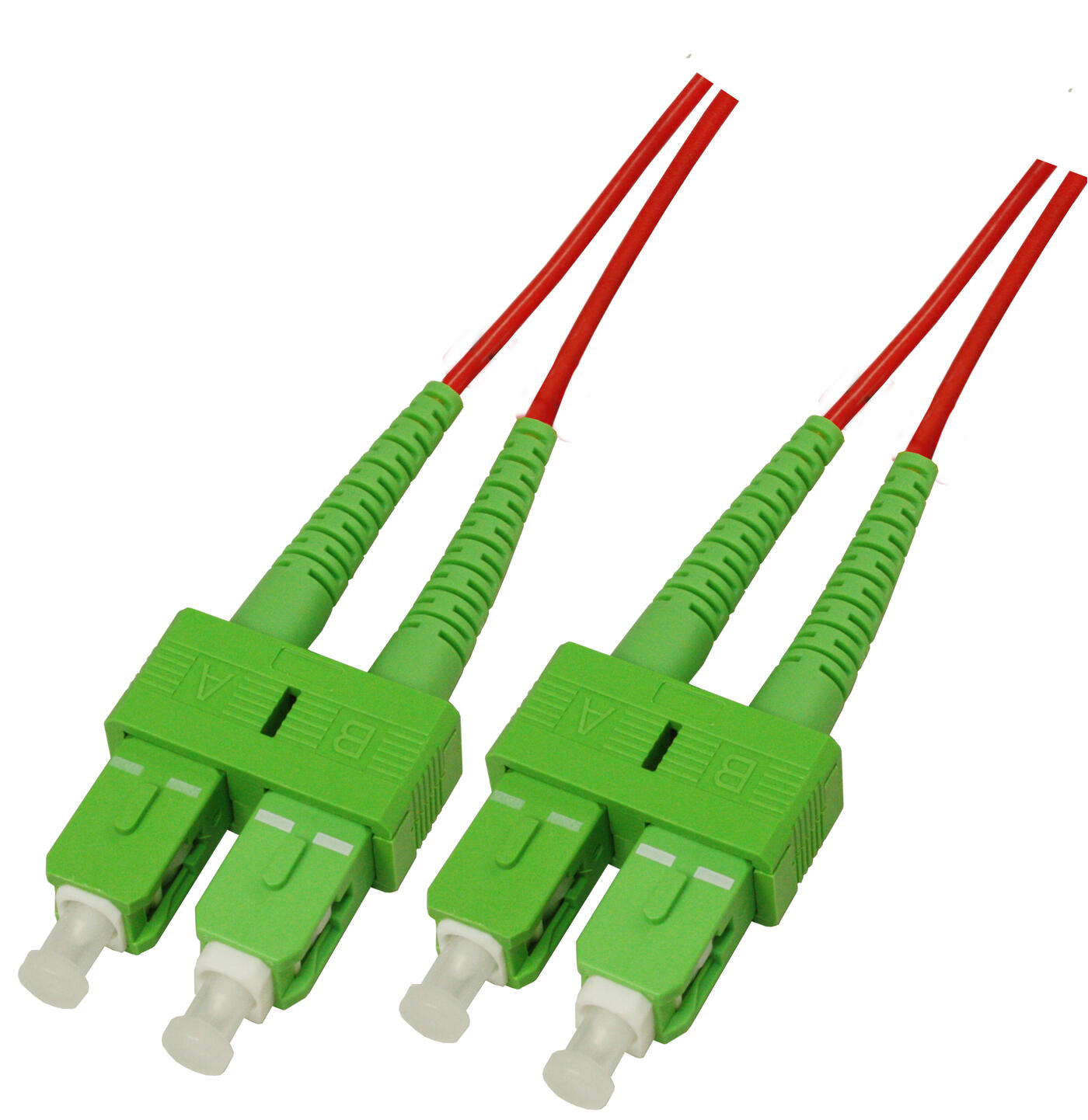 P-SM9-D2R-SCA-SCA-xx Fiberworks AS  Snor SM DPX SC/APC-SC/APC xx m 9/OS2 G.657.A2 2x &#248;2mm R&#248;d