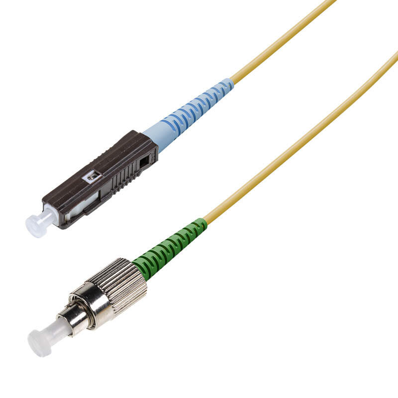 P-SM9-S2Y-MUU-FCA-xx Fiberworks AS  Snor SM SPX FC/APCR-MU/UPC xx m 9/OS2 G.657.A2 ø2mm Gul