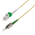 Patch SM SPX FC/APCR-LC/APC 1 m 9/OS2 G.657.A2 ø2mm Gul