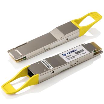 QDD-400G-DR4-C Fiberworks AS  QSFP-DD, 400GBASE-DR4, 4x100 Gbps, 500m 1310nm, 3dB, SM, MPO12, Cisco