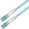 P-OM3-D5T-LCP-LCP-xx Fiberworks AS  Snor MM DPX Flat LC/PC-LC/PC xx m 50/OM3 BIF 3x5mm Ruggedized aqua