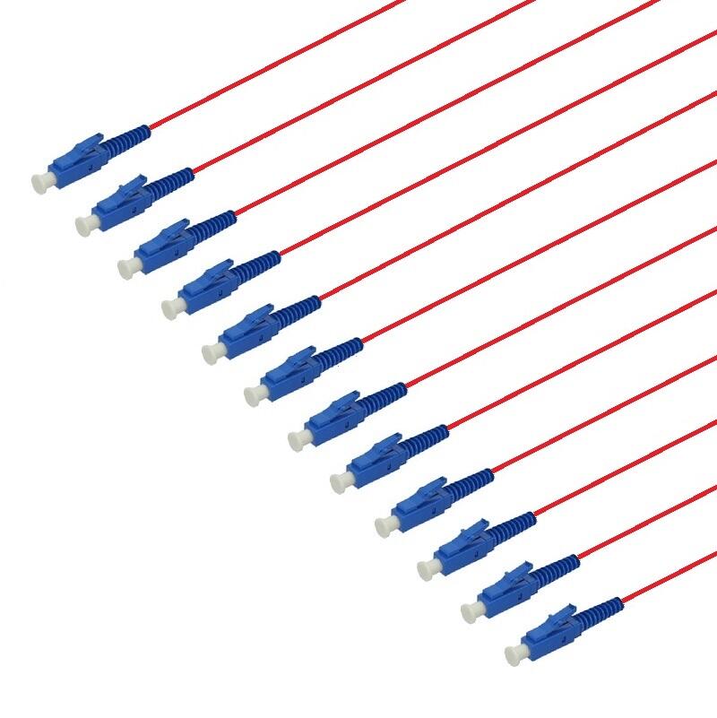 PT-SM9-T9R-SCA-15-BP Fiberworks AS  Fiberhale SM SC/APC 12-pakning, 1,5 m 9/OS2 G.657.A2, 900&#181;m fast kledning, R&#248;d