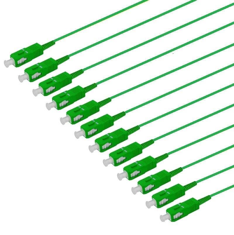 PT-SM9-T9G-SCA-15-BP Fiberworks AS  Fiberhale SM SC/APC 12-pakning, 1,5 m 9/OS2 G.657.A2, 900&#181;m fast kledn., Gr&#248;nn