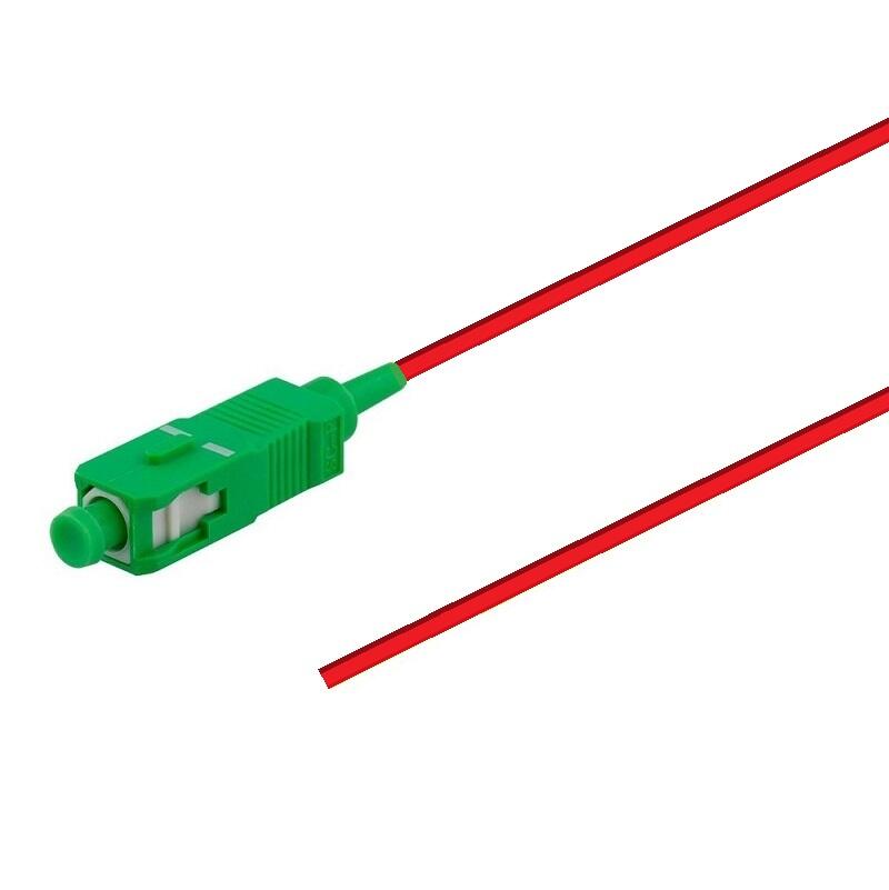 PT-SM9-T9R-SCA-15-BP Fiberworks AS  Fiberhale SM SC/APC 12-pakning, 1,5 m 9/OS2 G.657.A2, 900&#181;m fast kledning, R&#248;d