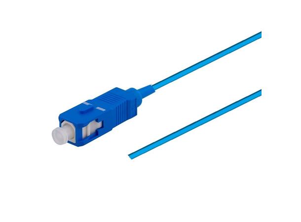 Fiberhale SM SC/UPC 12-pakning, 1,5 m 9/OS2 G.657.A2, 900µm fast kledning, Blå 
