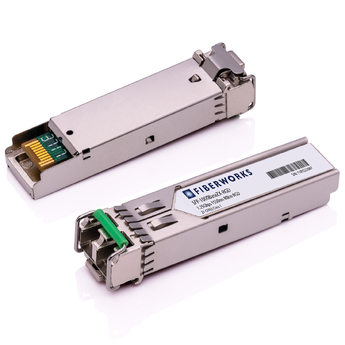 SFP-1000BaseZX-RGD-U Fiberworks AS  SFP, 1.25 Gbps GigE, DDM, 80km, Rugged 1550nm, 24dB, SM, Fiberworks