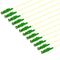 PT-7A2-T9Y-E2A-15-BP Fiberworks AS  Pigtail E2000/APC,12 pack blister, 1,5 m 9/OS2 G.657.A2, 900µm fast kledning, Gul