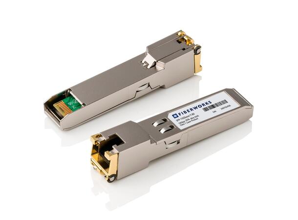 SFP+, 10Gbase-T Copper Interface, I-temp RJ45, 80m on Cat6/7