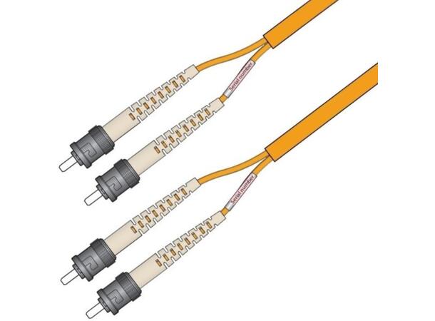 Snor MM DPX Flat ST/PC-ST/PC xx m 62,5/OM1 3x5mm Ruggedized orange 