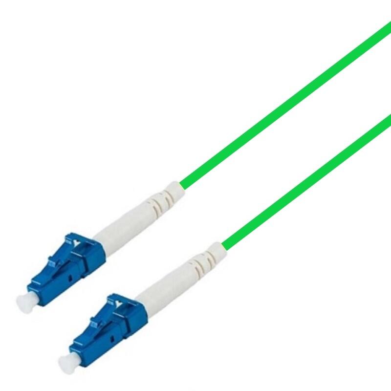 P-SM9-S2G-LCU-LCU.25 Fiberworks AS  Patch SM SPX LC/UPC-LC/UPC 0,25 m 9/OS2 G.657.A2 ø2mm Green
