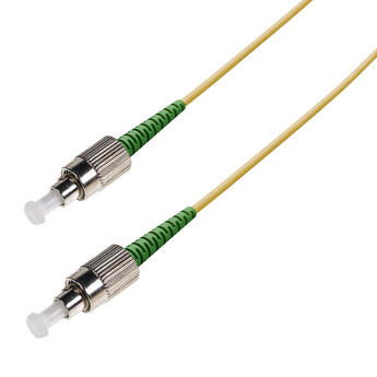 P-SM9-S3Y-FCA-FCA-10 Fiberworks AS  Patch SM SPX FC/APCR-FC/APCR 10 m 9/OS2 G.657.A2 ø2mm Gul