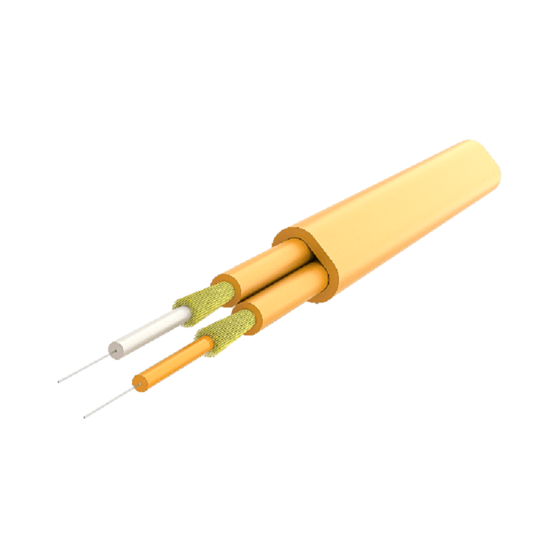 P-OM1-D5O-STP-LCP-xx Fiberworks AS  Snor MM DPX Forsterket LC/PC-ST/PC xx m 62,5/OM1 3x5mm Ruggedized orange