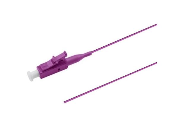 Fiberhale MM LC/PC 12-pakning 1,5 m 50/OM4 BIF 900µm fast kledning E.Fiolett 