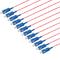 PT-SM9-T9R-SCU-15-BP Fiberworks AS  Fiberhale SM SC/UPC 12-pakning, 1,5 m 9/OS2 G.657.A2, 900µm fast kledning, Rød